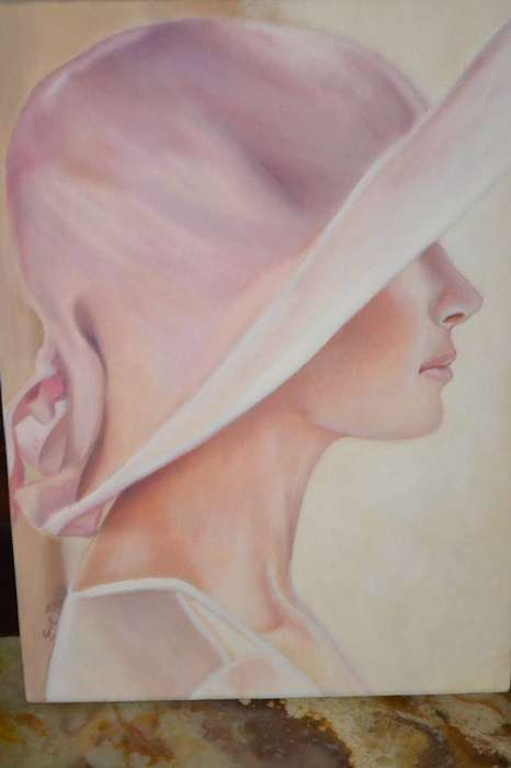 Eve Page - 2 x Paintings on Canvas - Block Mounted