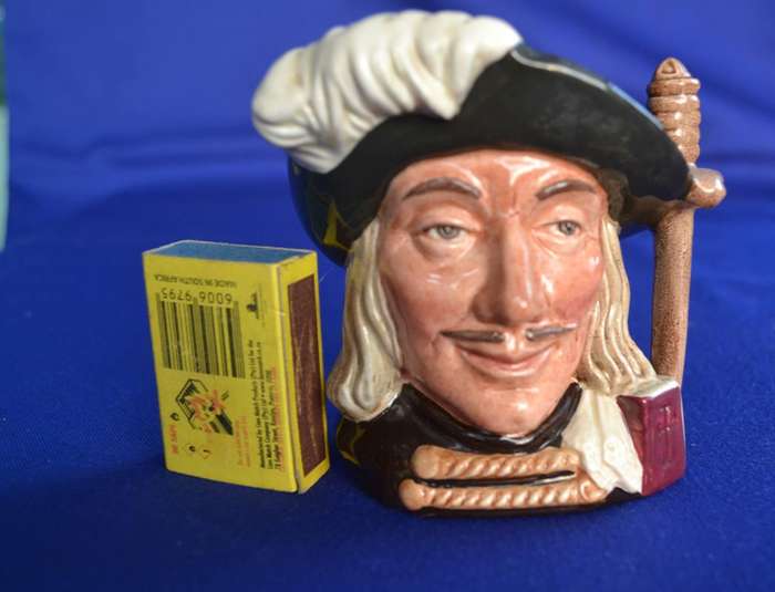 Royal Doulton Small  Character Jug - Aramis D6454