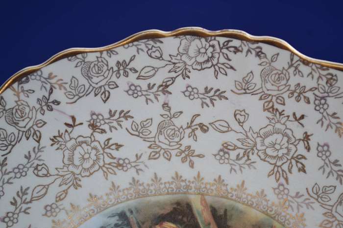 James Kent Old Foley Vintage Cabinet / Display Plates x 2