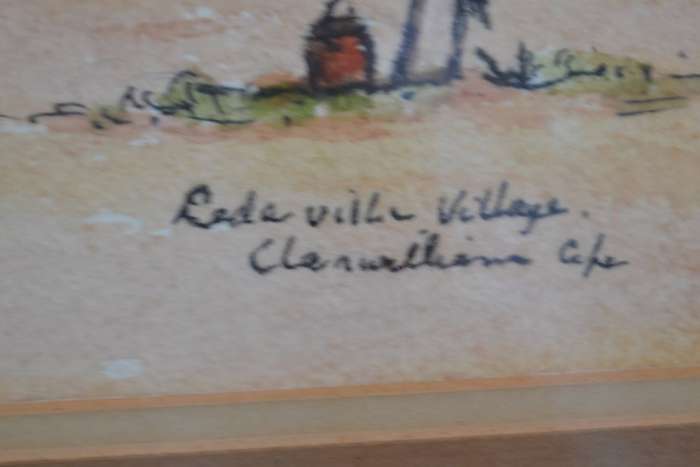 Watercolour by Rhoda Lewis - Signed and Titled