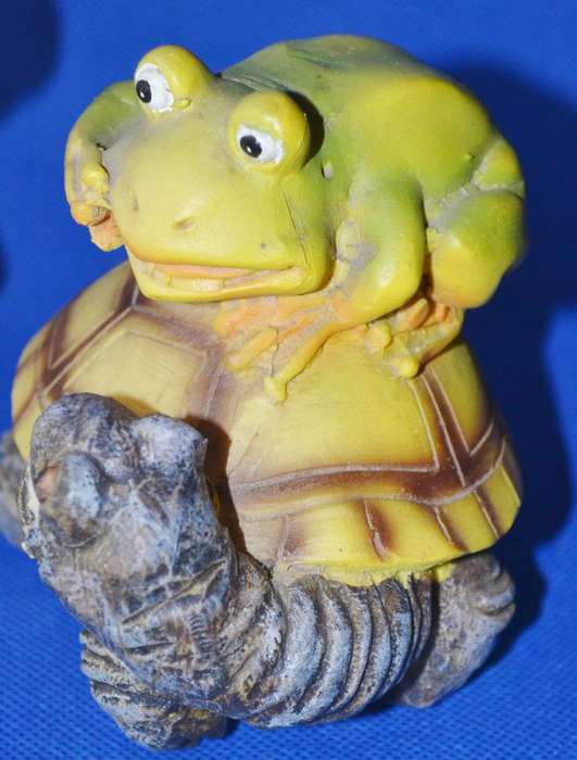 Selection of 3 Hand Painted Plaster / Chalkware Figures