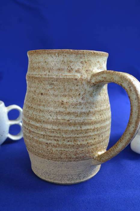 Pentik Finland Vintage Ceramic Cups and Studio Pottery Jug