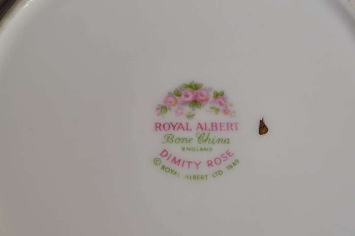 Royal Albert Dimity Rose Tea Trio