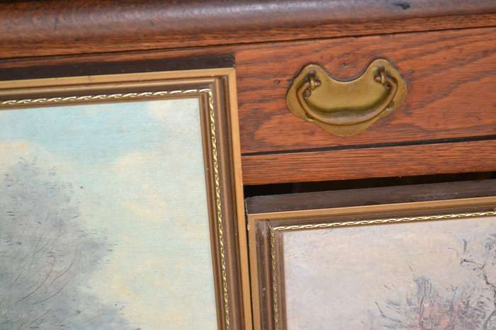 Set of Three Vintage Original Paintings