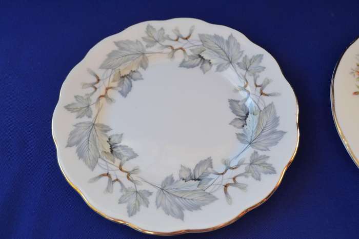 Royal Albert and other Vintage English Porcelain Plates and Saucer - 5 Pieces