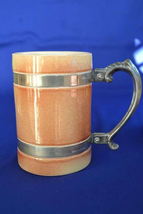 Serando SPC Ceramic Beer Tankard and Vintage Ceramic Beer Tankard