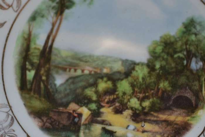 Hampton England Cake Plate - 2 x Genuine Lord Nelson Bowls