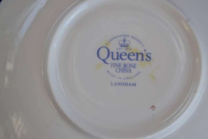 Queens Fine Bone China Duo - Langham