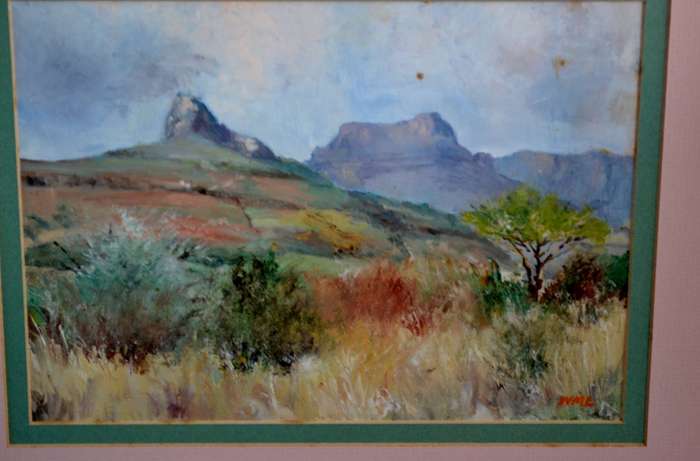 A Pair of Watercolour Landscape Paintings