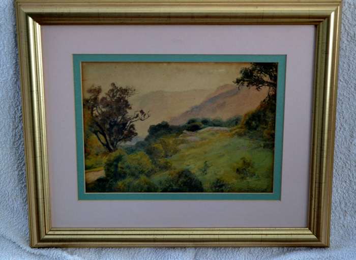 A Pair of Watercolour Landscape Paintings