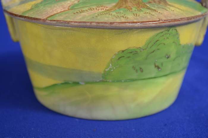 Antique Lidded Porcelain Bowl