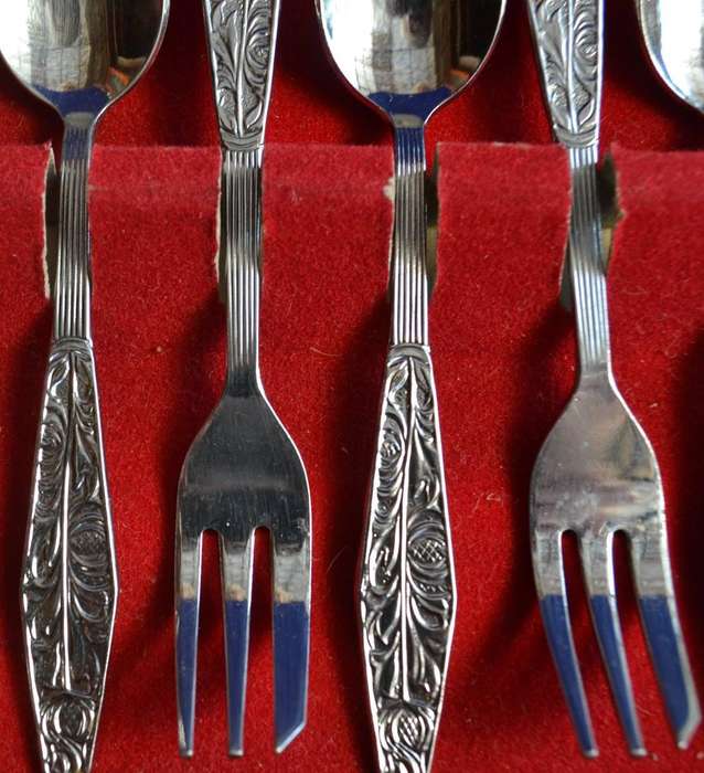 Assorted Tea Spoons and Cake Forks- Various Makers 19 Pieces