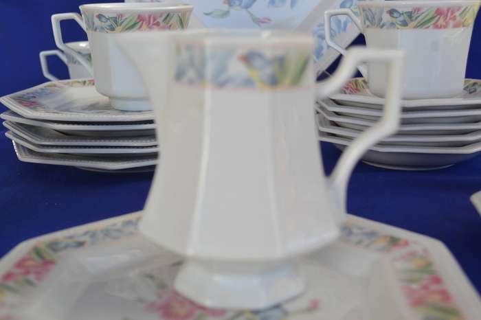 Sea Gull Fine China Jian Shiang Part Tea Set Vintage
