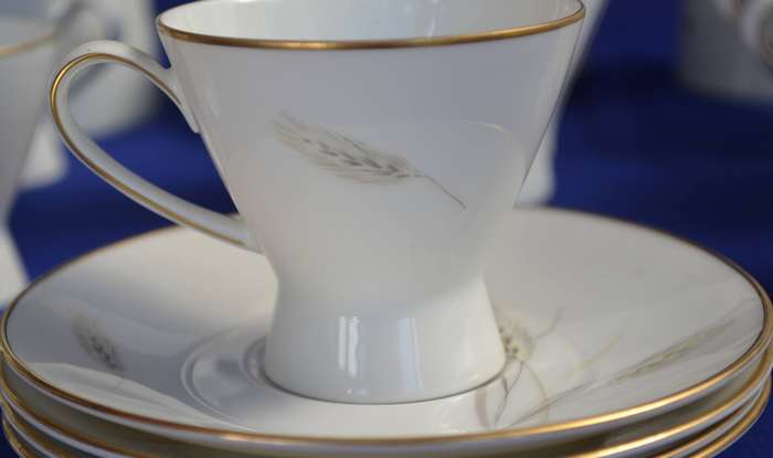 Rosenthal Wheat Pattern Coffee Set Vintage c1950's - 23 Pieces