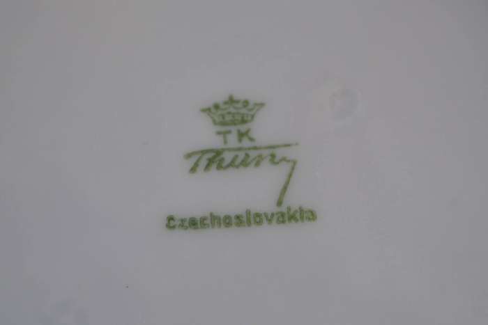 TH Thun  Czechoslovakia  Porcelain Tea Trio