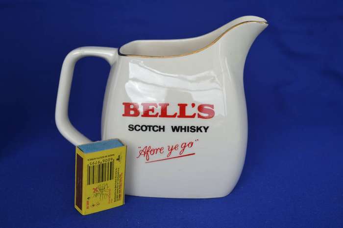 Hanky Banister Whisky book Decanter and Wade Bells Water Jug