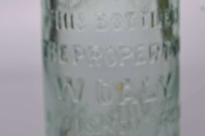 Antique W Daly Durban  Codd  ,Neck Bottle