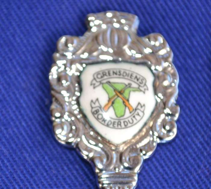 South African Border Duty / Grensdiens Collectable Spoons - Set of 6