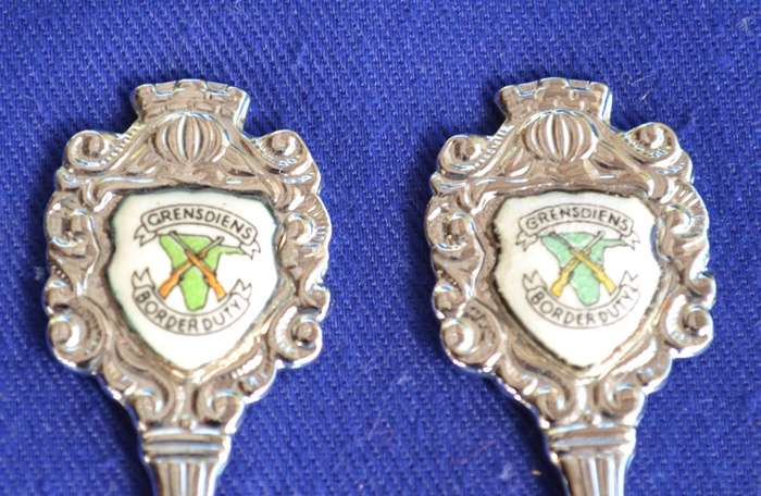South African Border Duty / Grensdiens Collectable Spoons - Set of 6