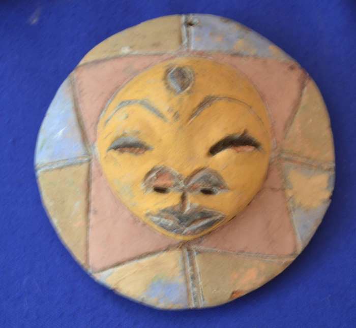 Hand Crafted Ancient Artefact Style Clay Masks