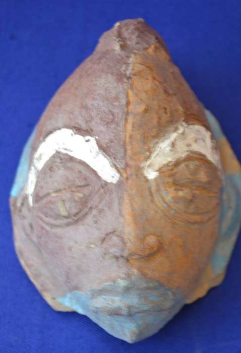 Hand Crafted Ancient Artefact Style Clay Masks