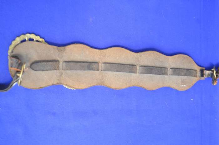 Five  Vintage Horse Brasses on Leather Strap