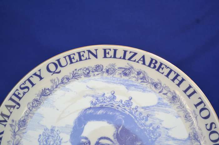 Heritage Porcelain Commemorative Plate - Royal Visit to South Africa 1995