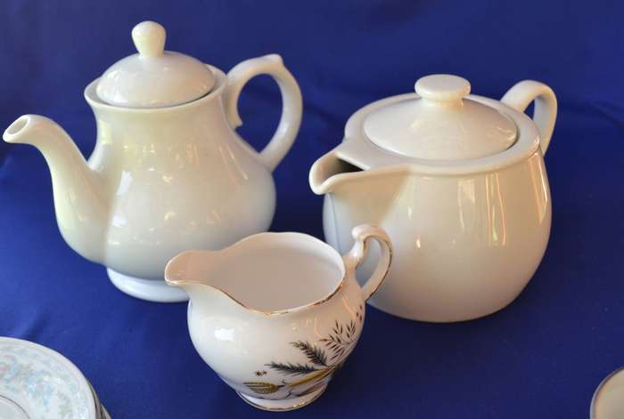 Assembled Part Tea Set - 15 Pieces - Various Makers