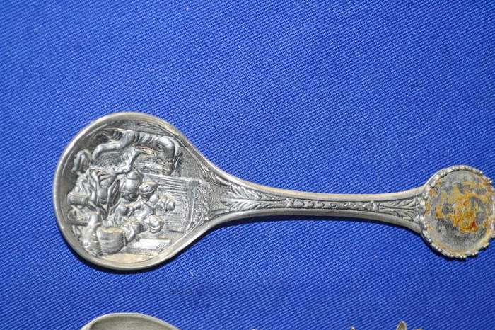 Vintage Collectors Spoons x 3
