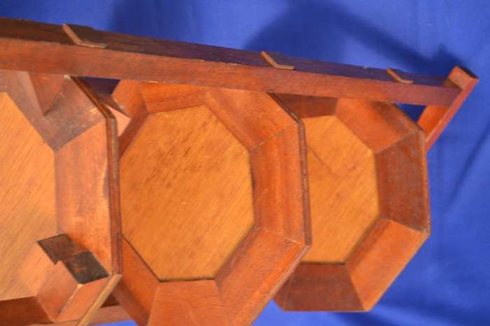 Vintage Three Tier Wooden Cake Stand