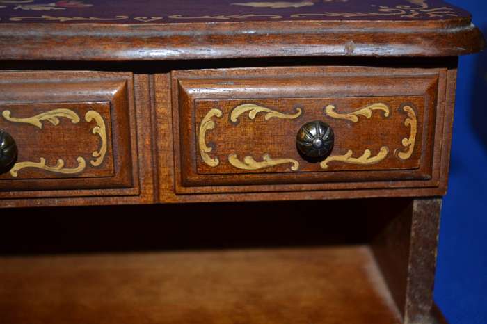 Vintage Wooden Trinket/ Jewellery Boxes x 2