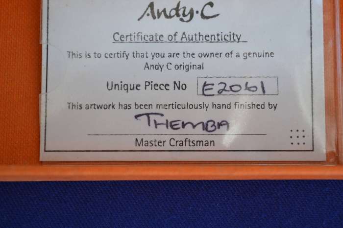 Genuine Andy C Original  Spoon in Original Box  with Certificate of authenticity