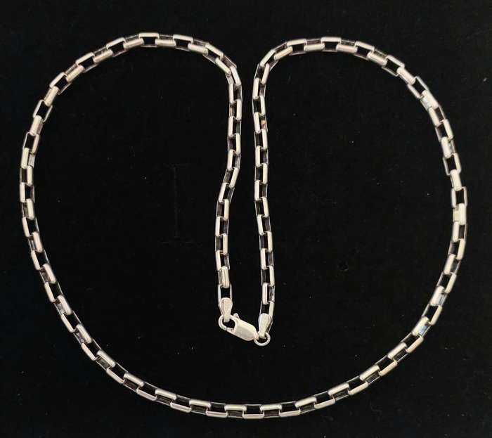 50cm Anchor Chain in 925 Sterling Silver