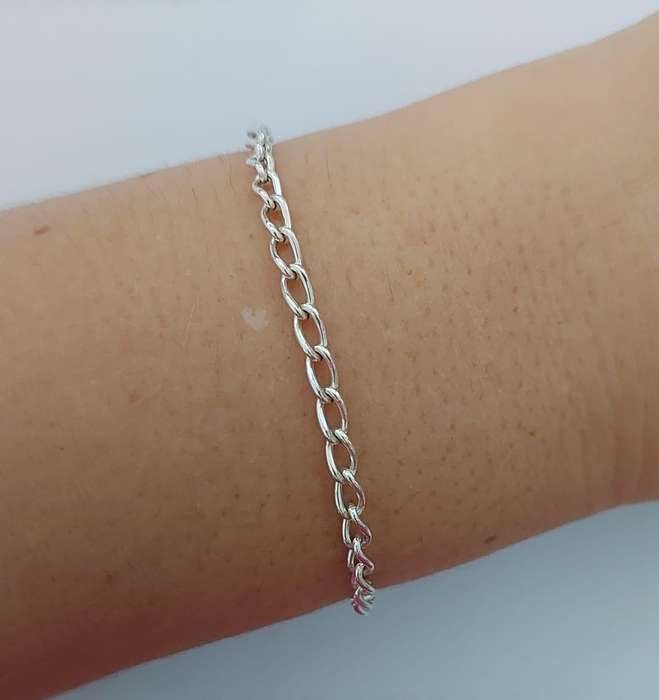 19cm Cable Bracelet in Silver