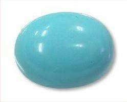 Turquoise - Blue Oval Cabochon - 1,05cts