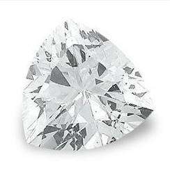 Cubic Zirconium - AAA Diamond White Trilliant Cut - 1,99cts
