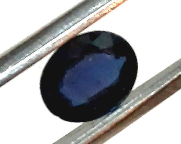 Sapphire - Blue Oval Facet - 0,45cts