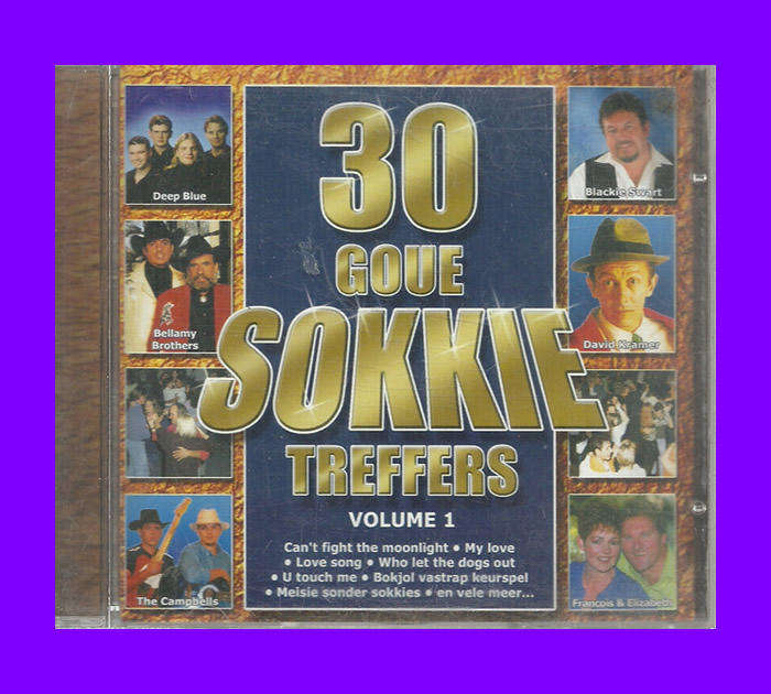 Music CD - 30 Goue Sokkie Treffers Volume 1