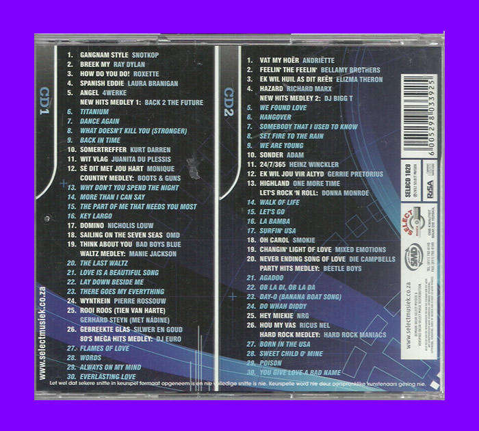 Music CD - 30 + 30 Goue Sokkie Treffers 15 - Various Artists
