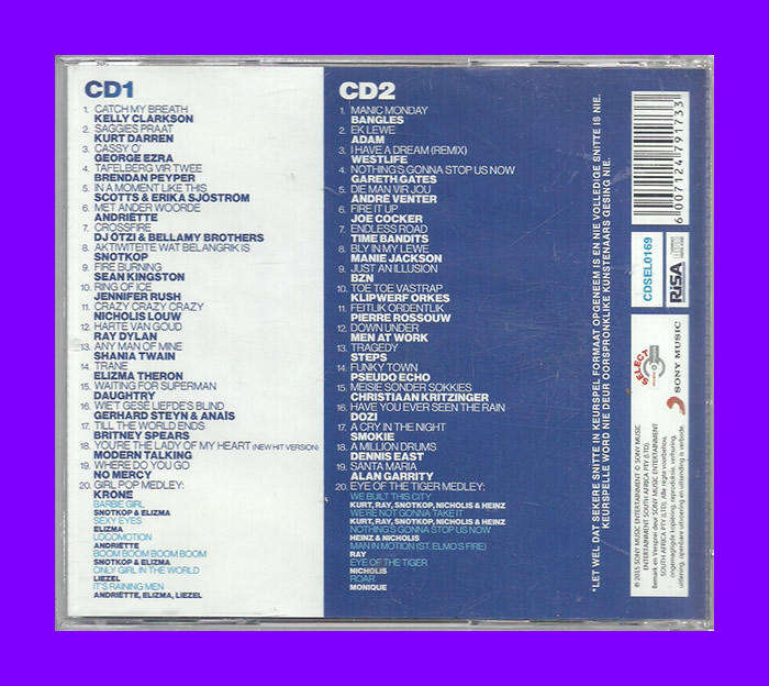 Music CD - 50 Goue Sokkie Treffers