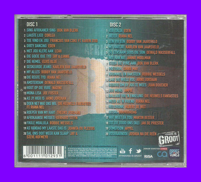Music CD - Afrikaans Is Groot Vol 8