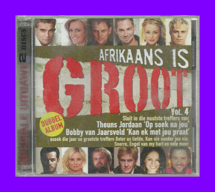 Music CD - Afrikaans Is Groot Vol. 4  - (Disc 1 ONLY)