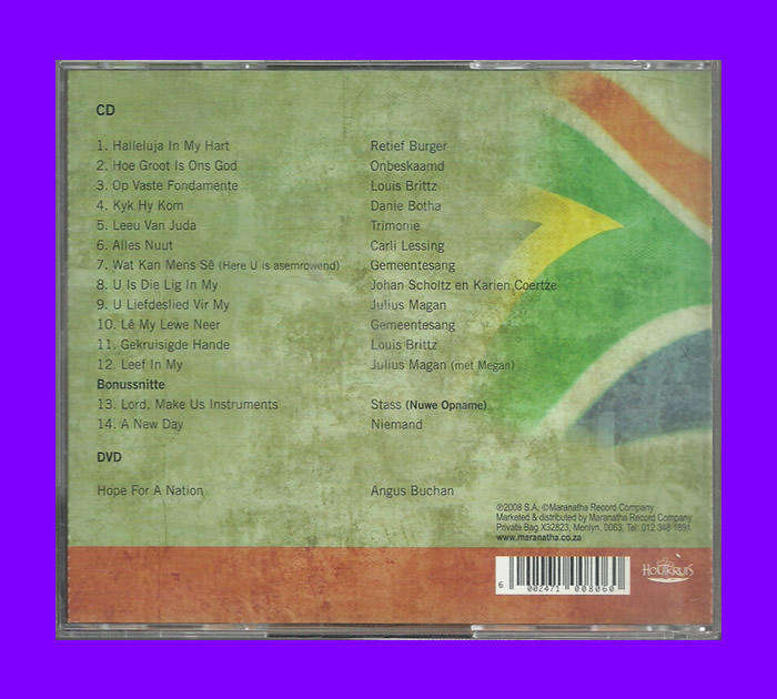 DVD - Angus Buchan - Hoop Vir 'n Nasie (DVD Only)