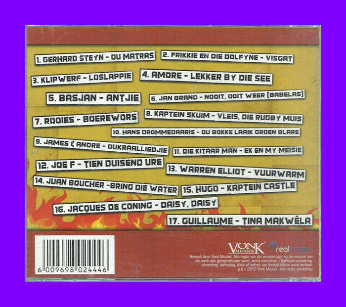 Music CD - Braaivleis Treffers
