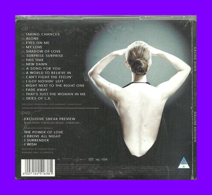 Music CD - Celine Dion - Taking Chances - (CD ONLY)