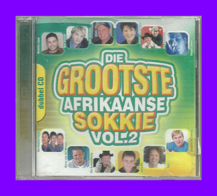 Music CD - Die Grootste Afrikaanse Sokkie Vol 2 (CD Disc 1 ONLY)