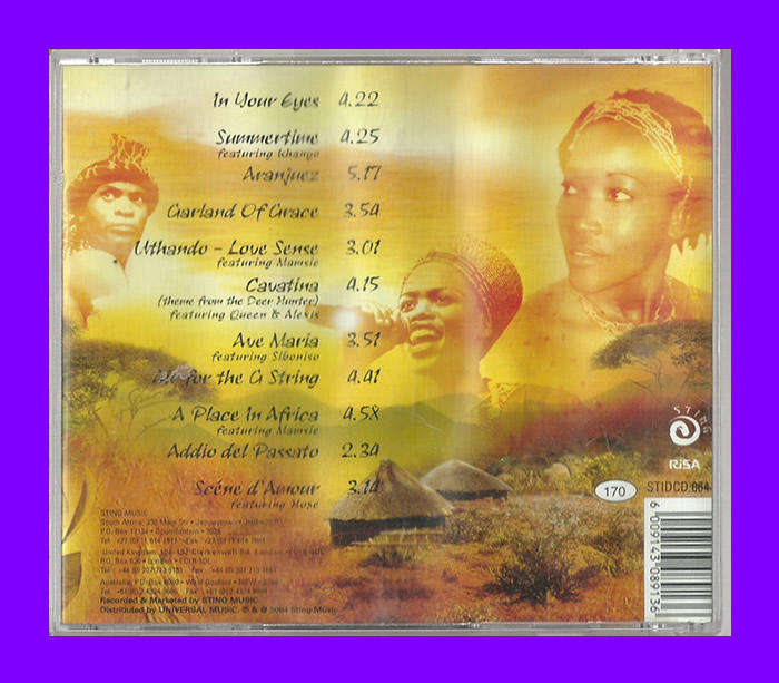 Music CD - Diva In Africa With Umoja (Clasically Zulu)