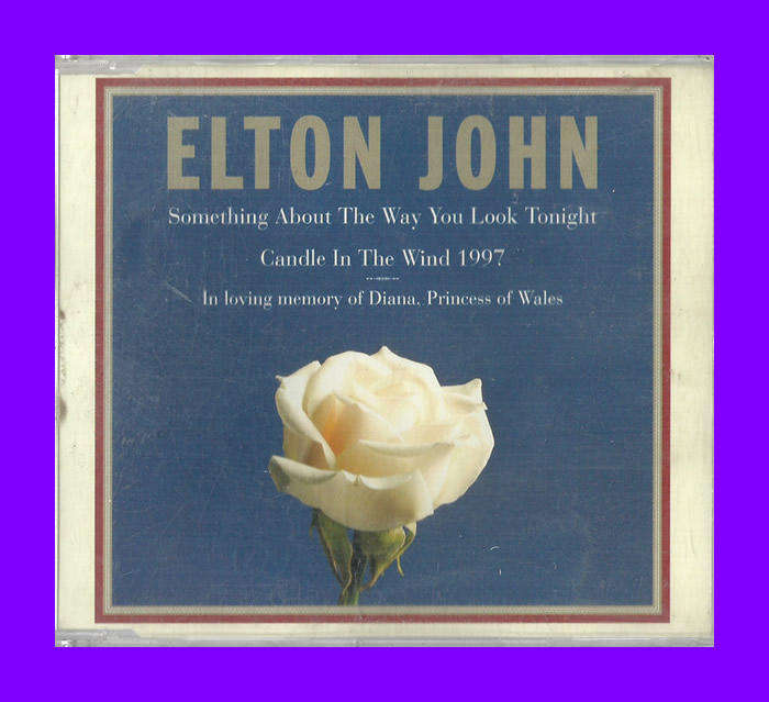 Music CD - Elton John In Loving Memory Of Diana, Princess of Wales
