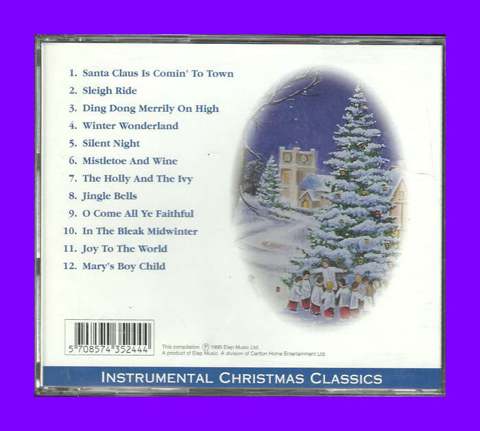 Music CD - Instrumental Christmas Volume Two