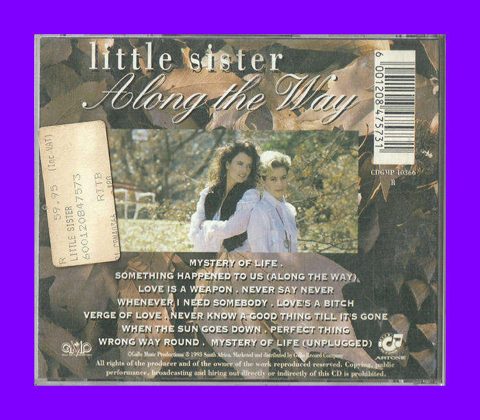 Music CD - Little Sister - Along The Way